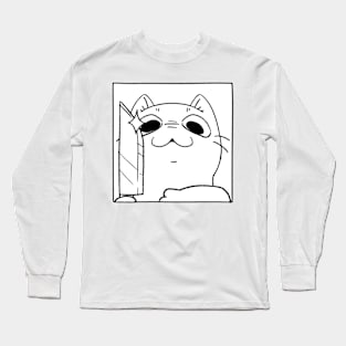 Knife Cat Long Sleeve T-Shirt